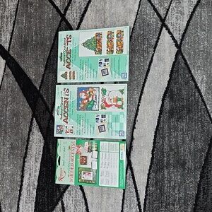 VINTAGE 1997 LOEW CORNELL INDOOR OUTDOOR HOILDAY RUB-ON TRANSFERS BUNDLE